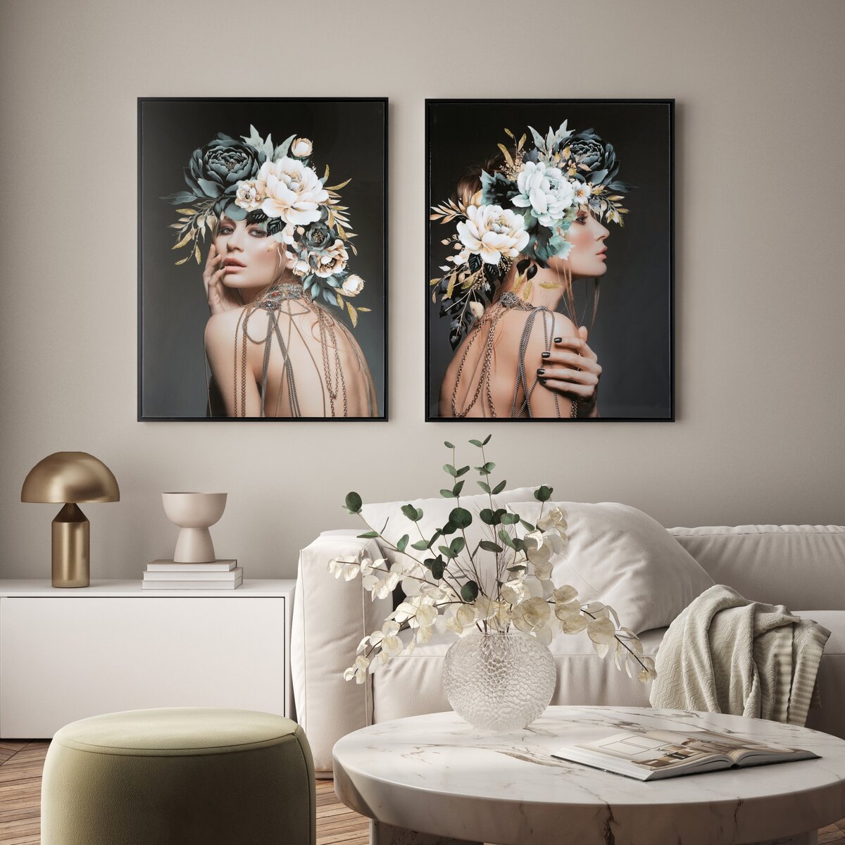 jak urządzić mały salon ze stołem