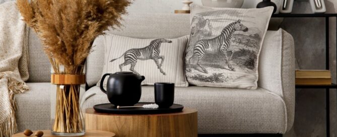 jak urządzić mały salon ze stołem