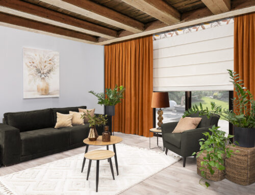 Jak łączyć rolety z zasłonami?