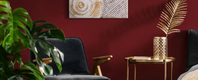 jak rozjaśnić ciemny salon