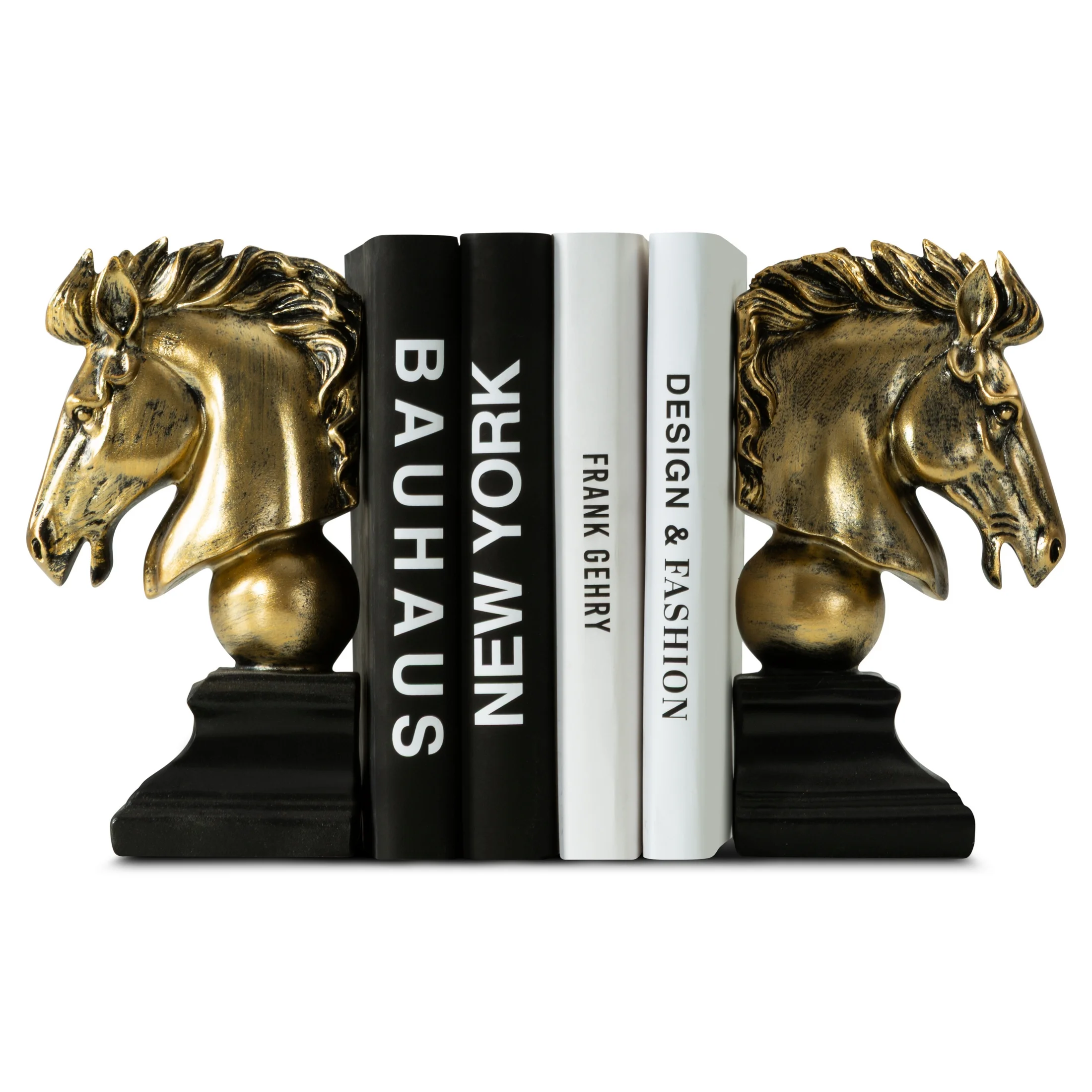 Komplet podpórek na książkę zdobiona końmi Eurofirany