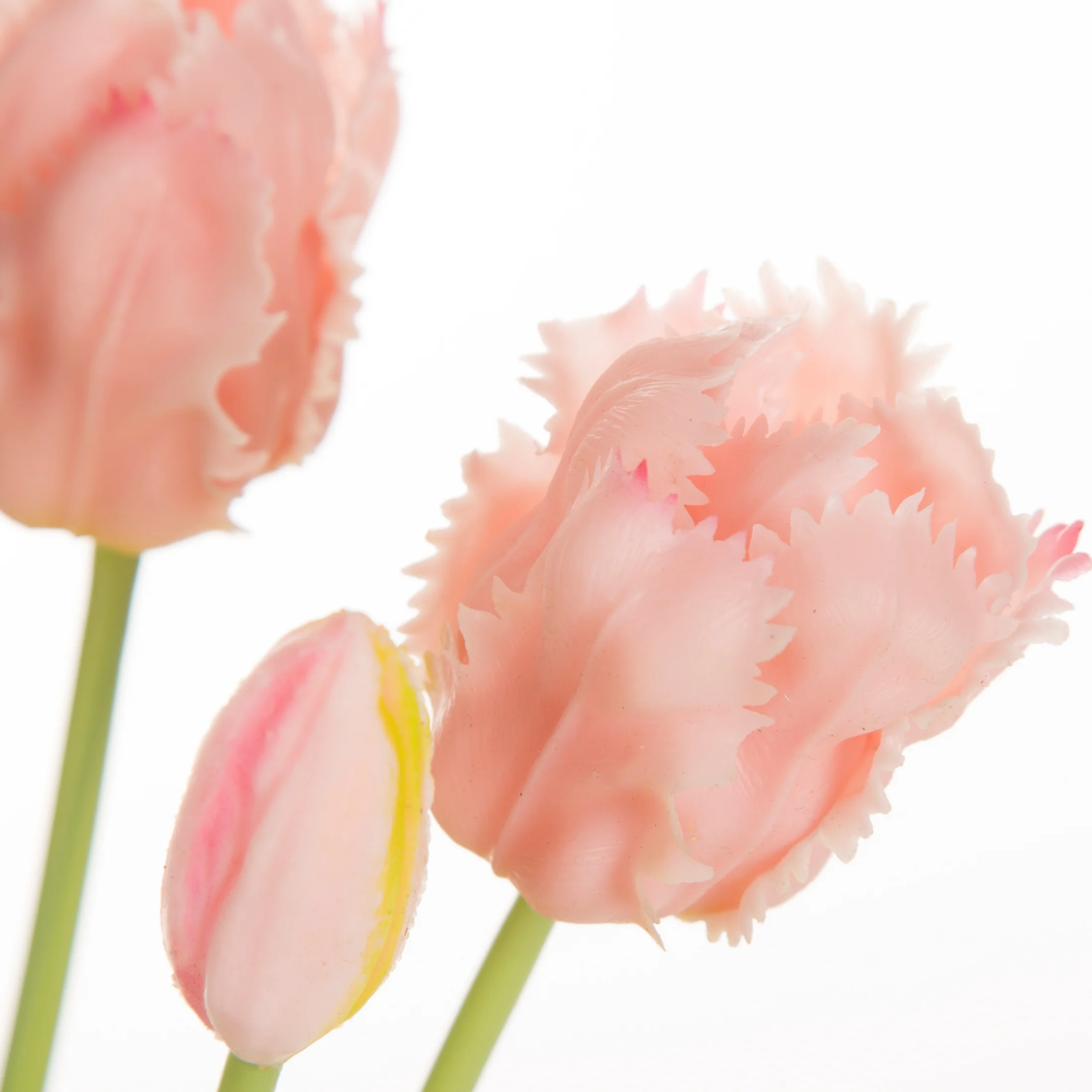 Kwiat sztuczny tulipan różowy 43 cm