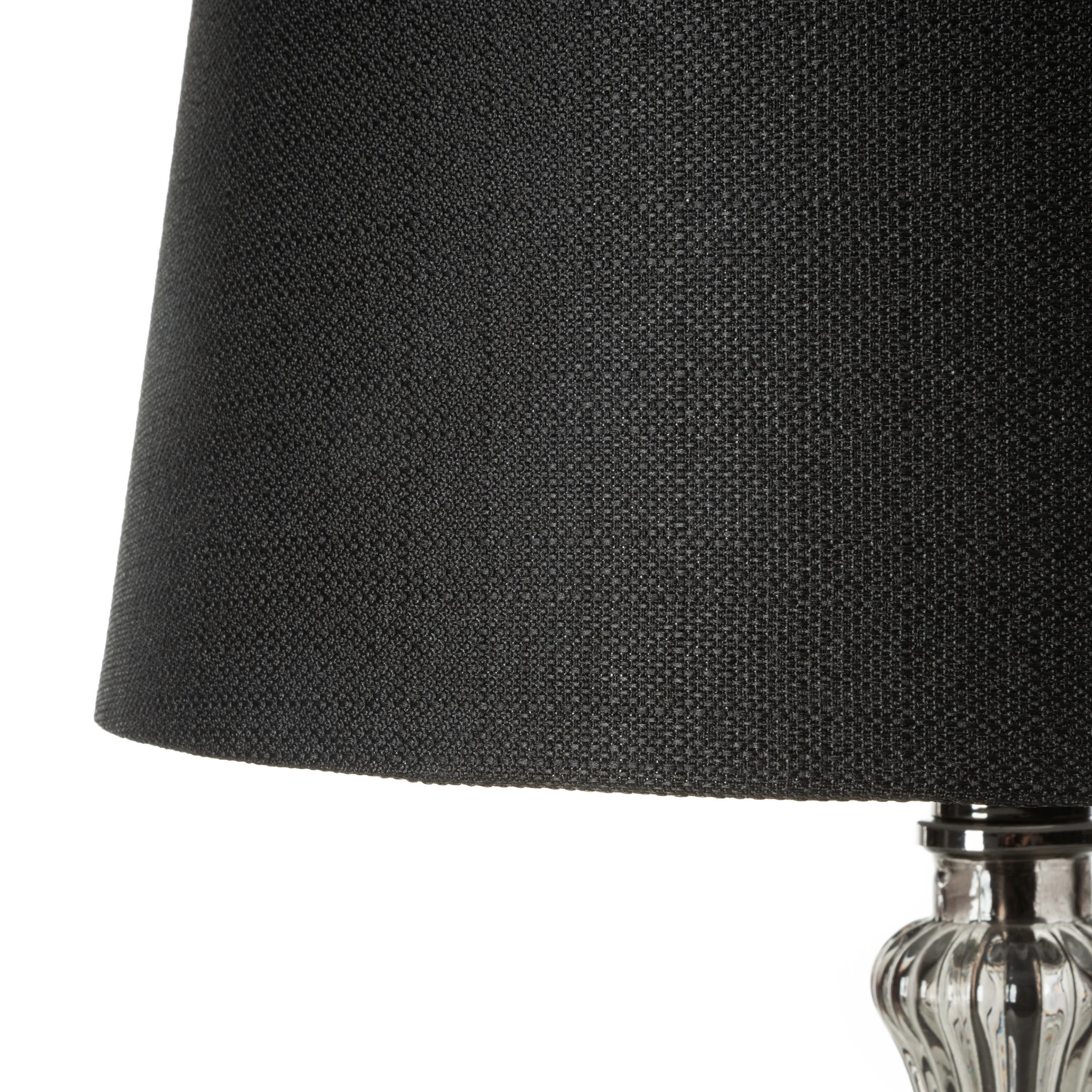 Lampa stołowa Remi z kryształową podstawą Eurofirany