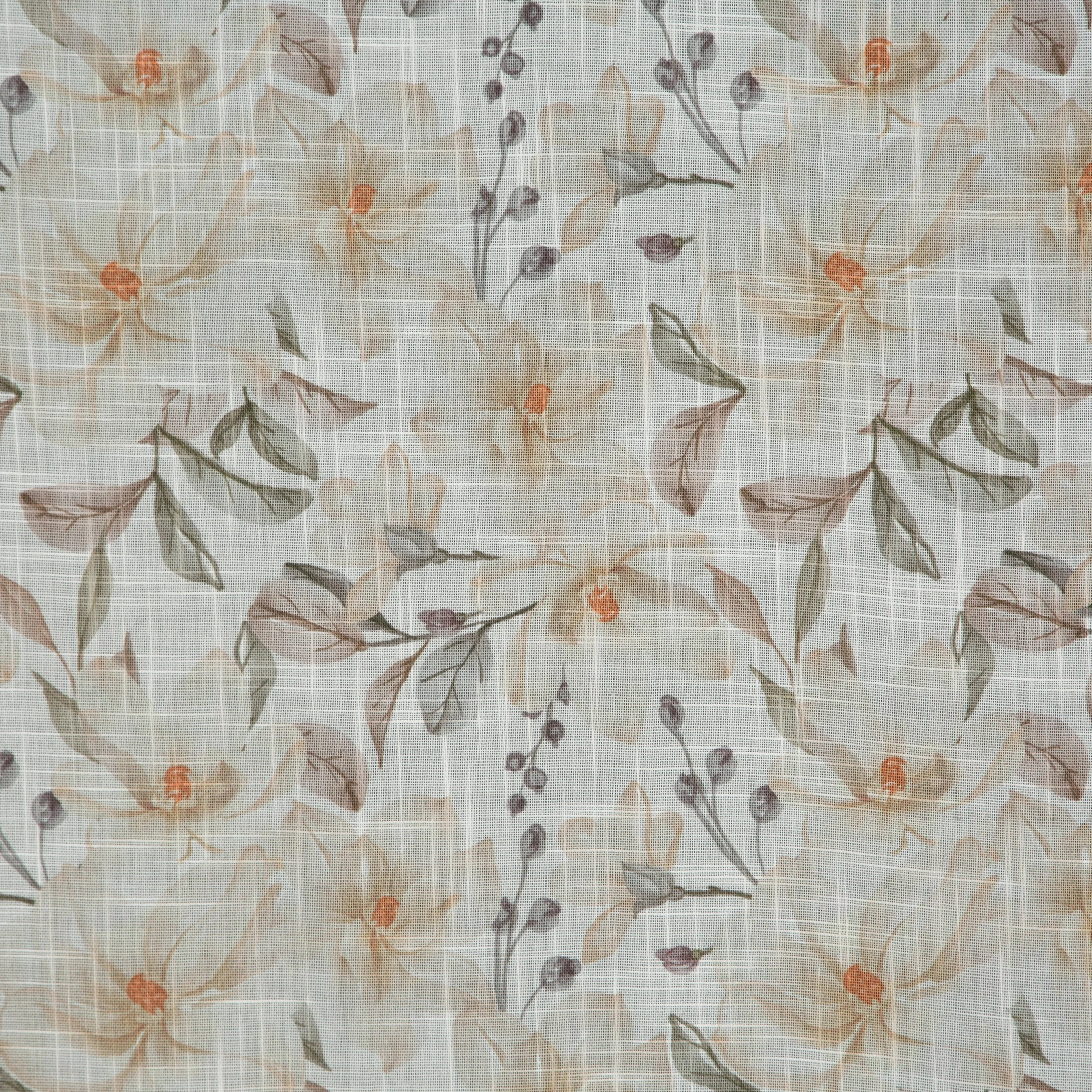 Zasłona naturalno, beżowa 140x250 cm przelotka AMARA Eurofirany