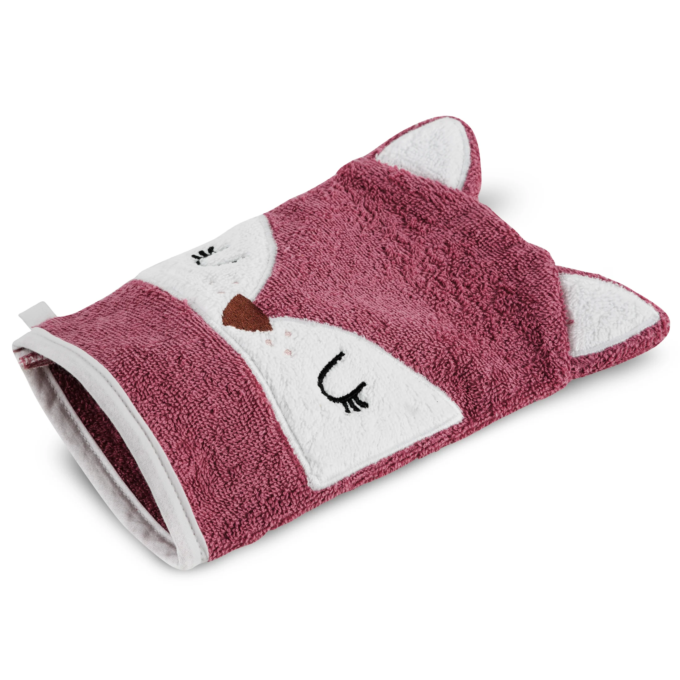 Myjka kąpielowa dziecięca 15x21 cm bawełniany kolor różowy 350 g/m2 BABY 70 Eurofirany