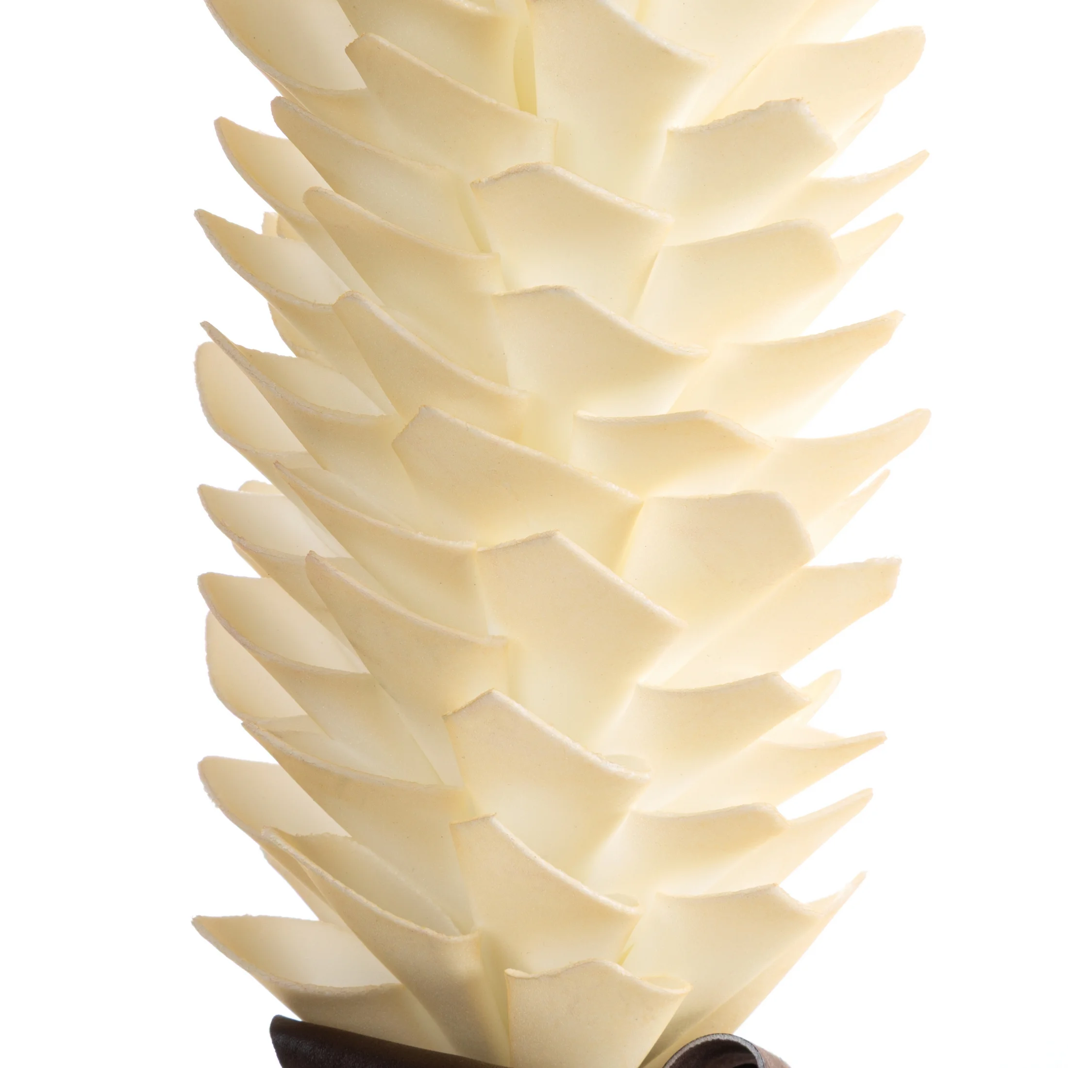 Kwiat sztuczny kremowy z plastycznej pianki foamiran 60 cm Eurofirany