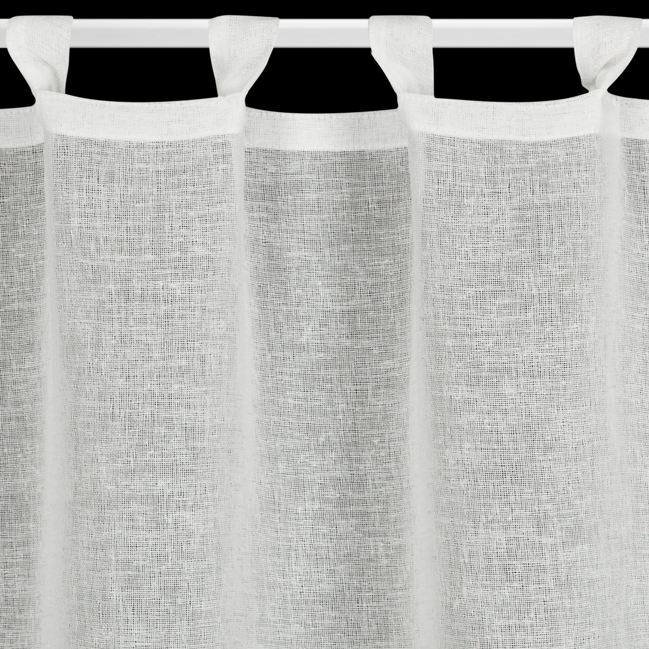 Zazdrostka świąteczna biało, czerwona zdobiona motywem gwiazd betlejemskich 150x90 cm szelki - XSMAS 3 Eurofirany