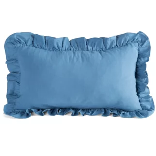 Poszewka na poduszkę 30x50 cm bawełniana z ozdobną falbanką Eurofirany