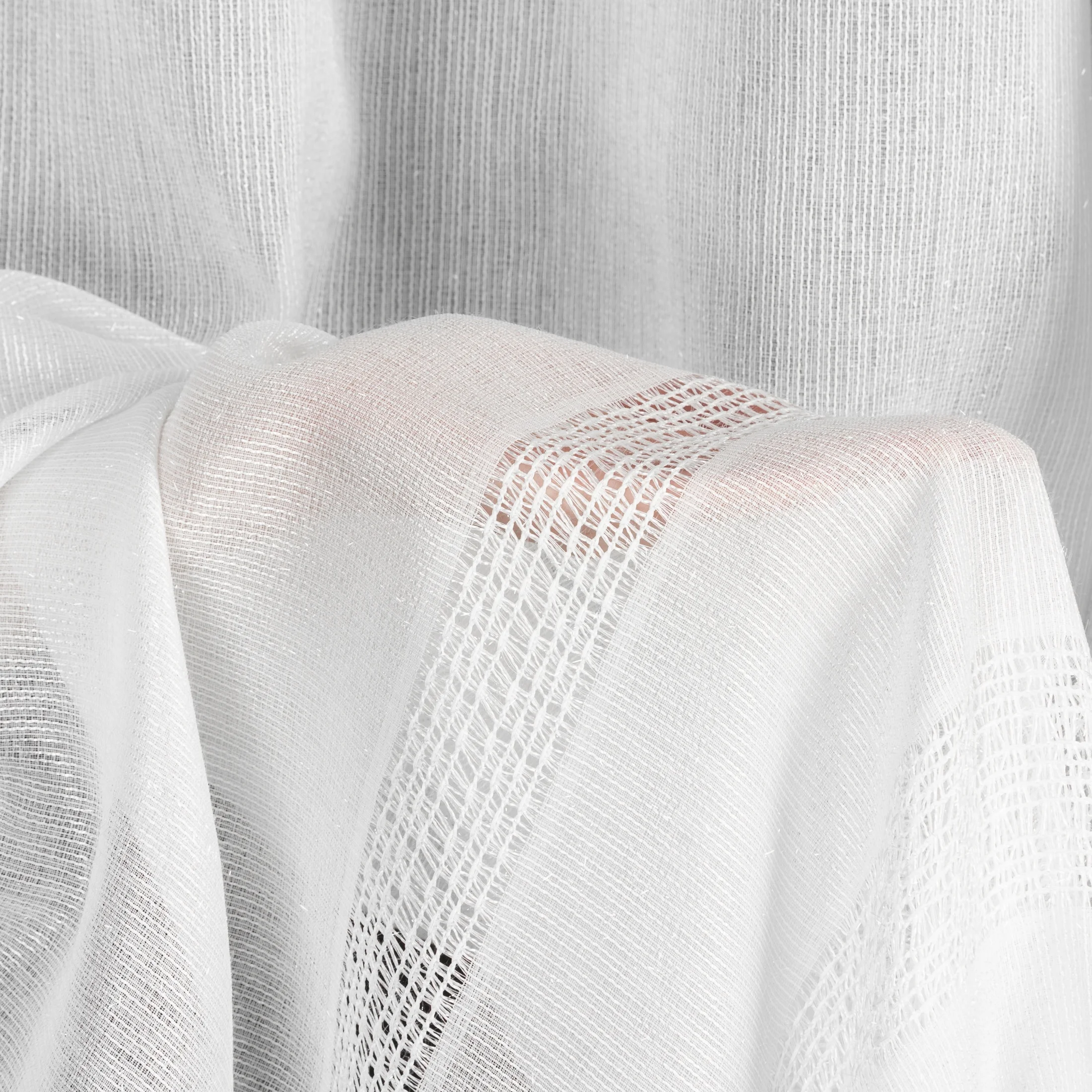 Zasłona biała z matowej siatki 140x250 cm przelotka - ELIRA Eurofirany