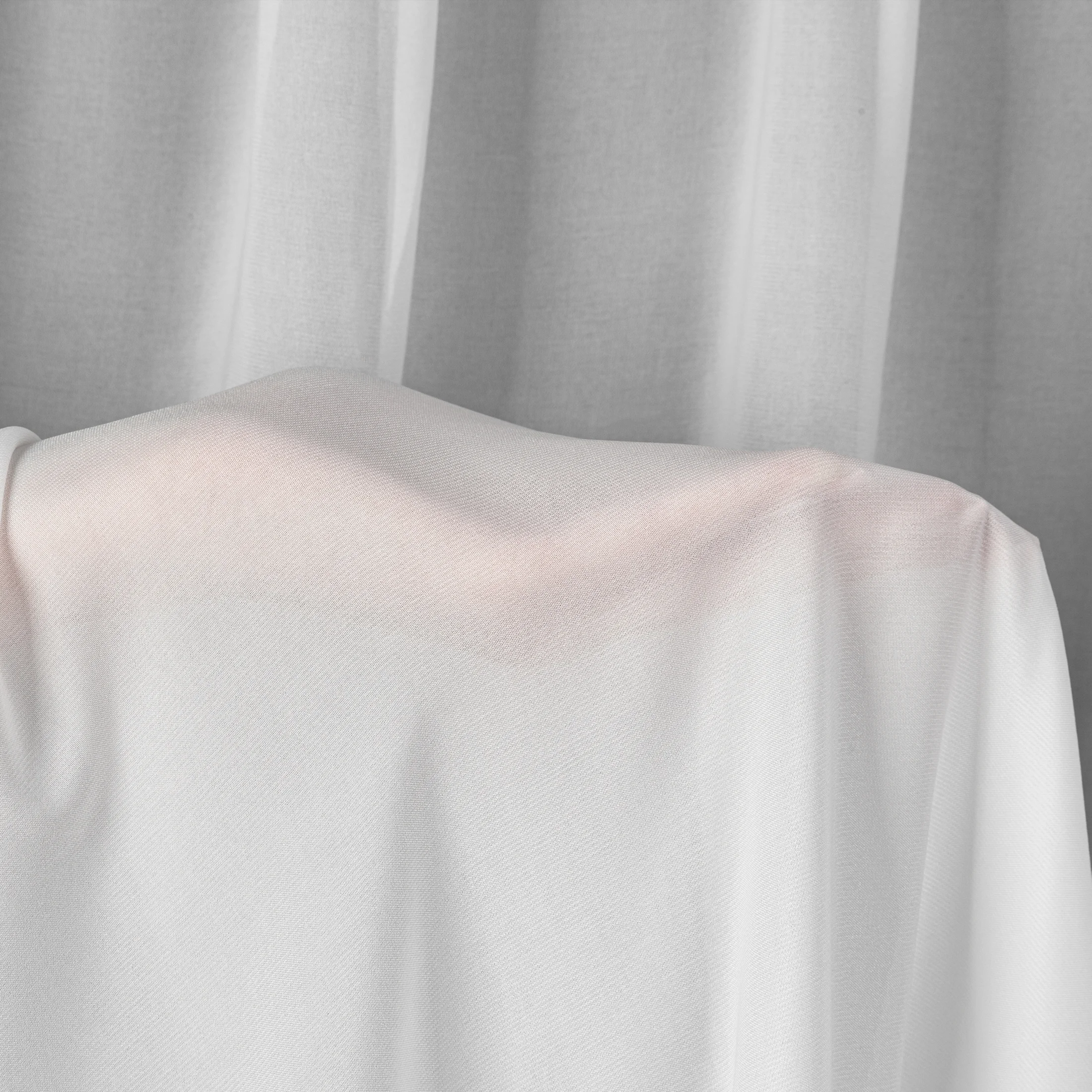 Firana biała z szyfonu 80x270 cm z systemem FLEX - RUBY Eurofirany