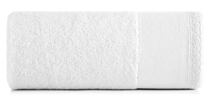 Ręcznik do rąk 30x50 cm bawełniany kolor biały z koronkową bordiurą 500 g/m2 EMI Eurofirany