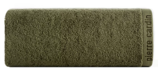 Ręcznik do rąk 30x50 cm bawełniany kolor ciemnooliwkowy 430 g/m2 EVI Pierre Cardin Eurofirany