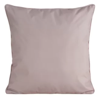 Poszewka na poduszkę 45x45 cm z gładkiej tkaniny wodoodpornej do ogrodu i na taras pudrowa GARDEN 5 Eurofirany