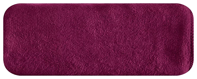 Ręcznik szybkoschnący 70x140 cm z mikrofibry kolor amarantowy 380 g/m2 AMY Eurofirany