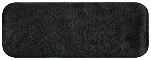 Ręcznik do rąk 30x30 cm z mikrofibry kolor czarny sportowy,szybkoschnący 380 g/m2 AMY Eurofirany