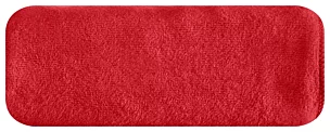 Ręcznik szybkoschnący 50x90 cm z mikrofibry kolor czerwony sportowy 380 g/m2 AMY Eurofirany
