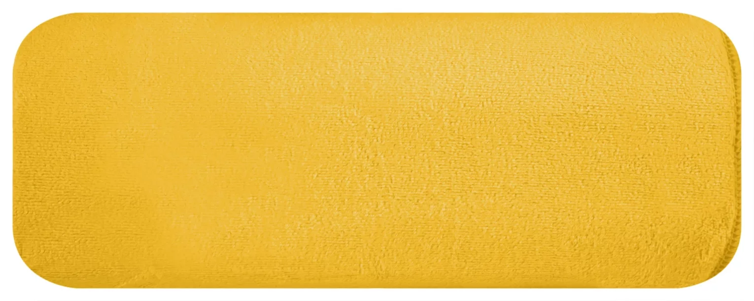 Ręcznik szybkoschnący 50x90 cm z mikrofibry kolor musztardowy 380 g/m2 AMY Eurofirany