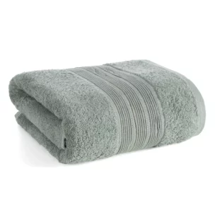Ręcznik do rąk 30x50 cm bawełniany kolor miętowy w poziome paseczki 500 g/m2 VERANO Eurofirany