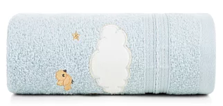 Ręcznik do rąk 30x50 cm bawełniany kolor niebieski 450 g/m2 BABY 41 Eurofirany