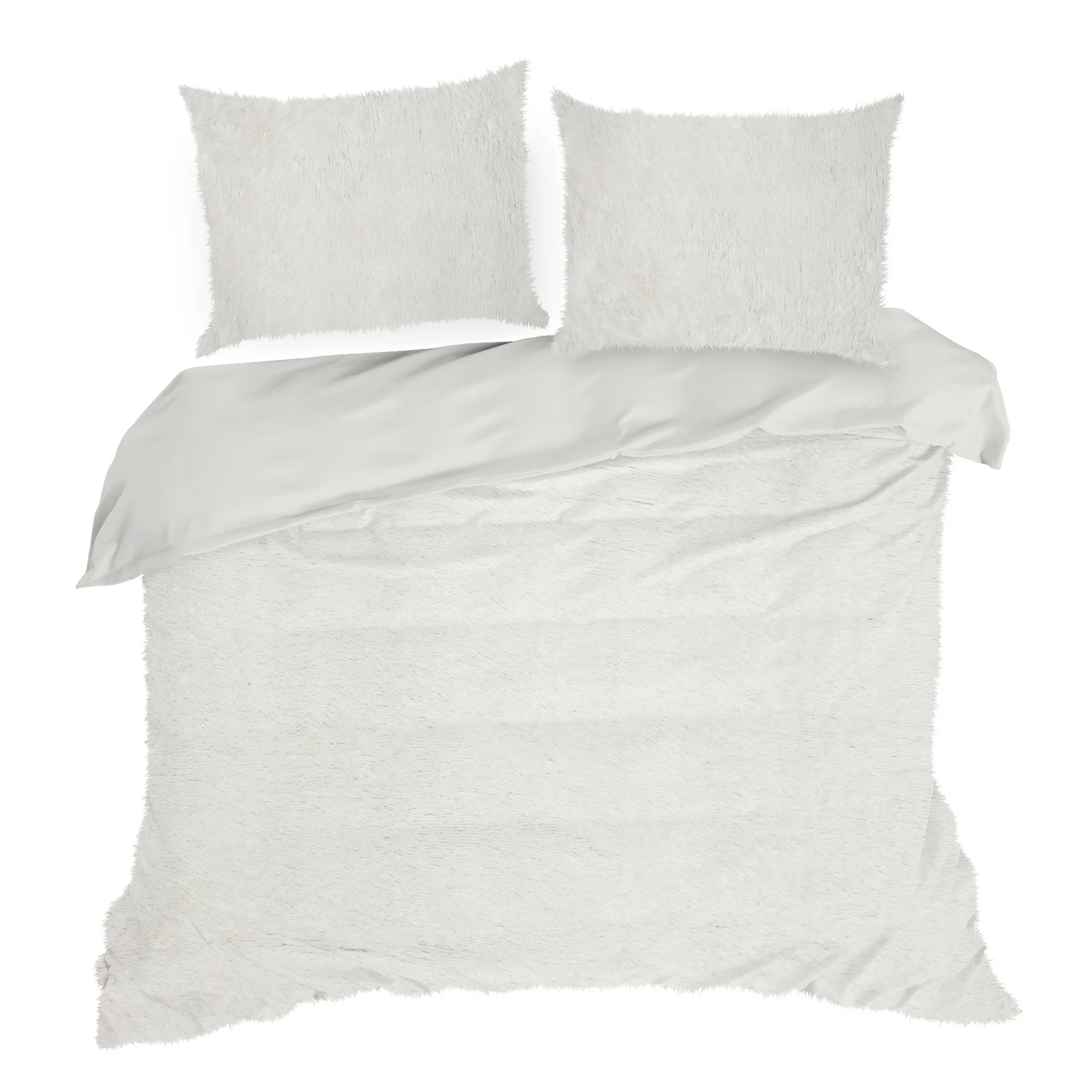 Pościel 220x200 cm z polaru kolor kremowy gładka TIFFANY Design 91 Eurofirany