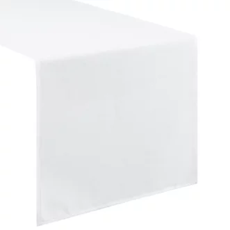 Bieżnik na stół 40x140 cm biały wodoodporny - KATE Eurofirany