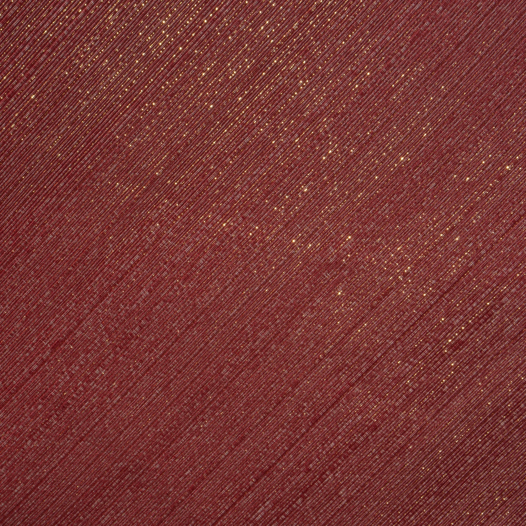 Komplet 4 szt. serwetek bordowych 30x40 cm przetykane błyszczącą nicią - GLAMO Eurofirany