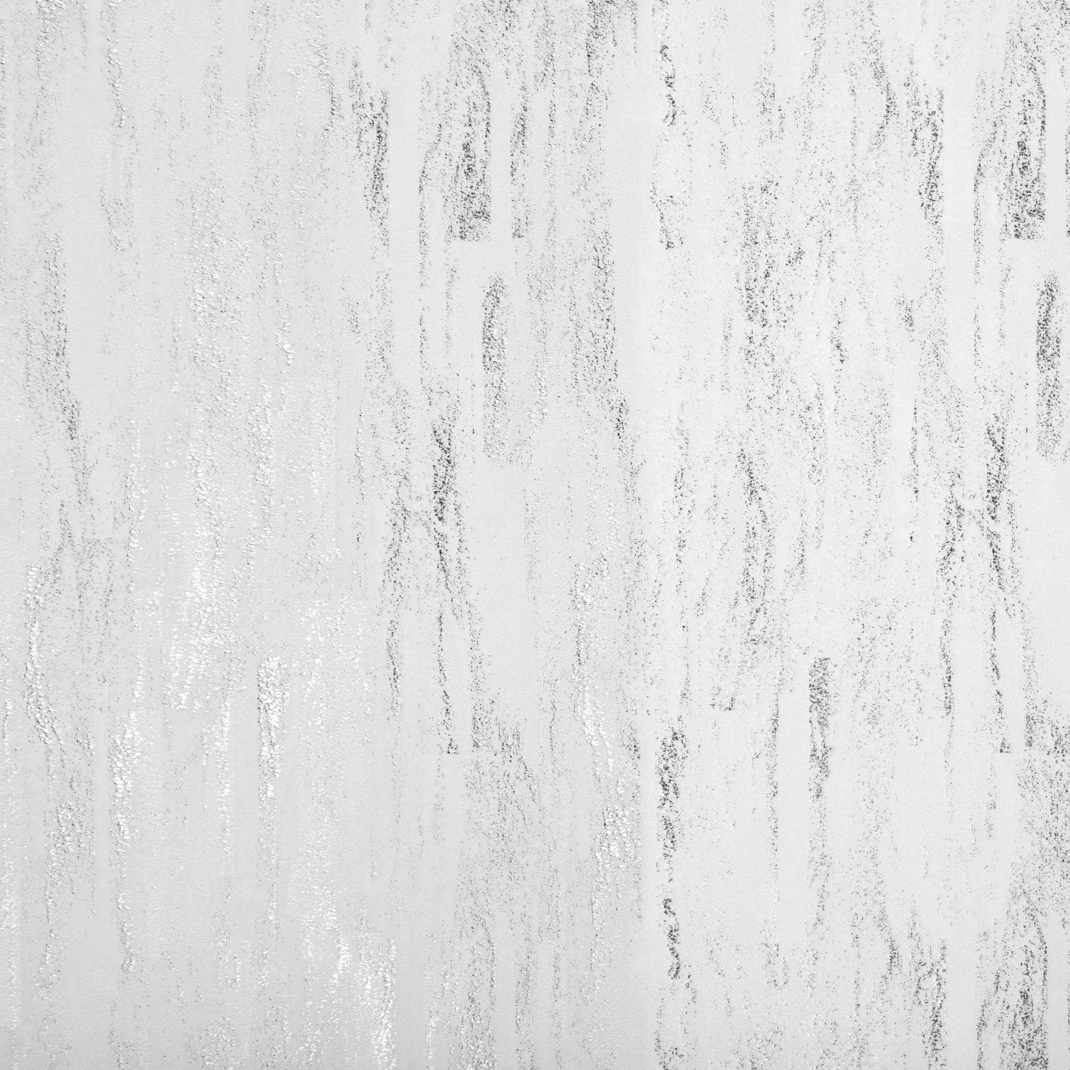 Zasłona biało, srebrna z aksamitnego welwetu zdobiona przecieranym nadrukiem 140x250 cm przelotka - ARNITA Eurofirany