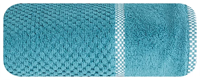 Ręcznik kąpielowy 50X90 cm bawełniany kolor turkusowy 540 g/m2 CALEB Eurofirany
