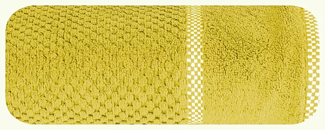 Ręcznik kąpielowy 50X90 cm bawełniany kolor musztardowy 540 g/m2 CALEB Eurofirany