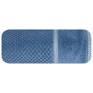 Ręcznik kąpielowy 70x140 cm bawełniany kolor niebieski 540 g/m2 CALEB Eurofirany