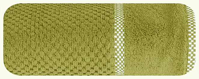 Ręcznik kąpielowy 70x140 cm bawełniany kolor oliwkowy 540 g/m2 CALEB Eurofirany