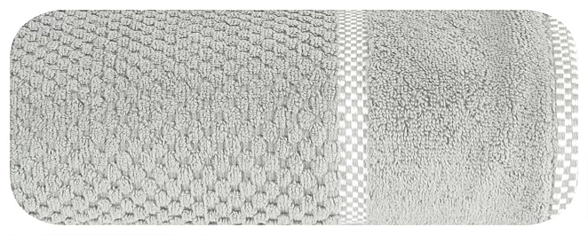 Ręcznik kąpielowy 50X90 cm bawełniany kolor jasnoszary 540 g/m2 CALEB Eurofirany