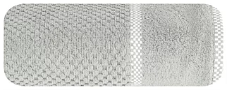 Ręcznik kąpielowy 50X90 cm bawełniany kolor jasnoszary 540 g/m2 CALEB Eurofirany