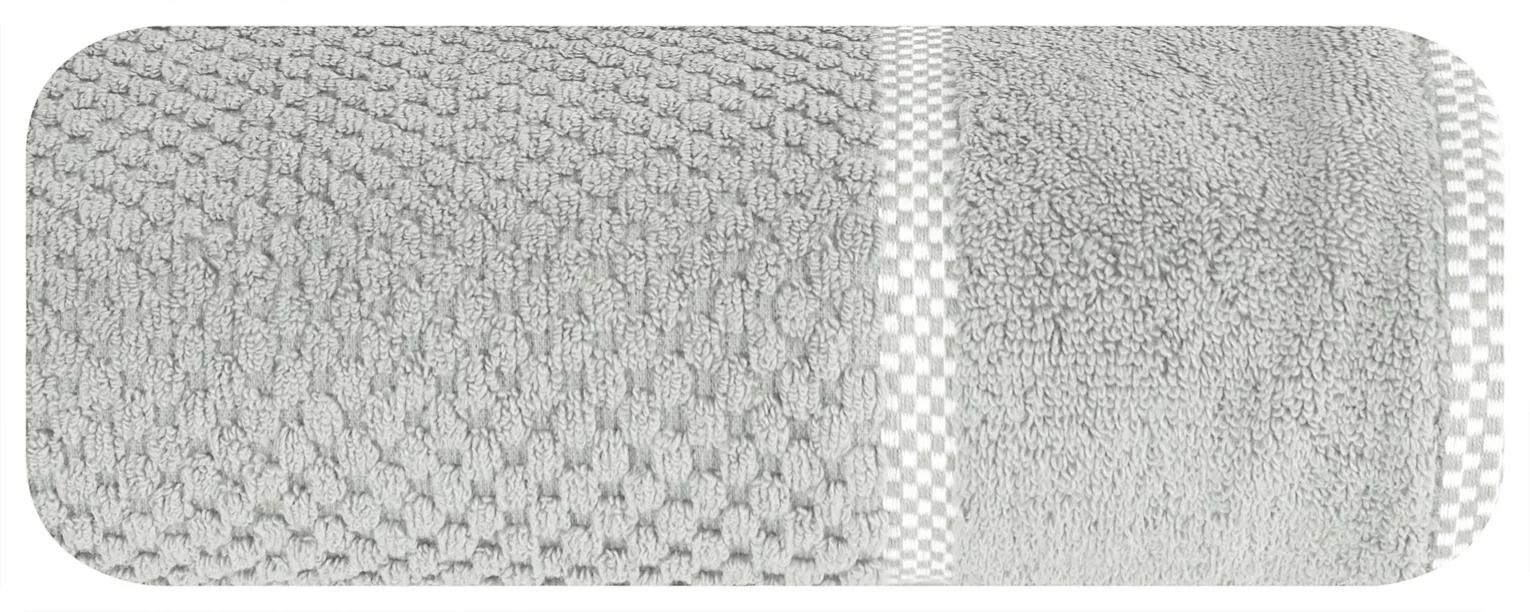 Ręcznik kąpielowy 70x140 cm bawełniany kolor jasnoszary 540 g/m2 CALEB Eurofirany