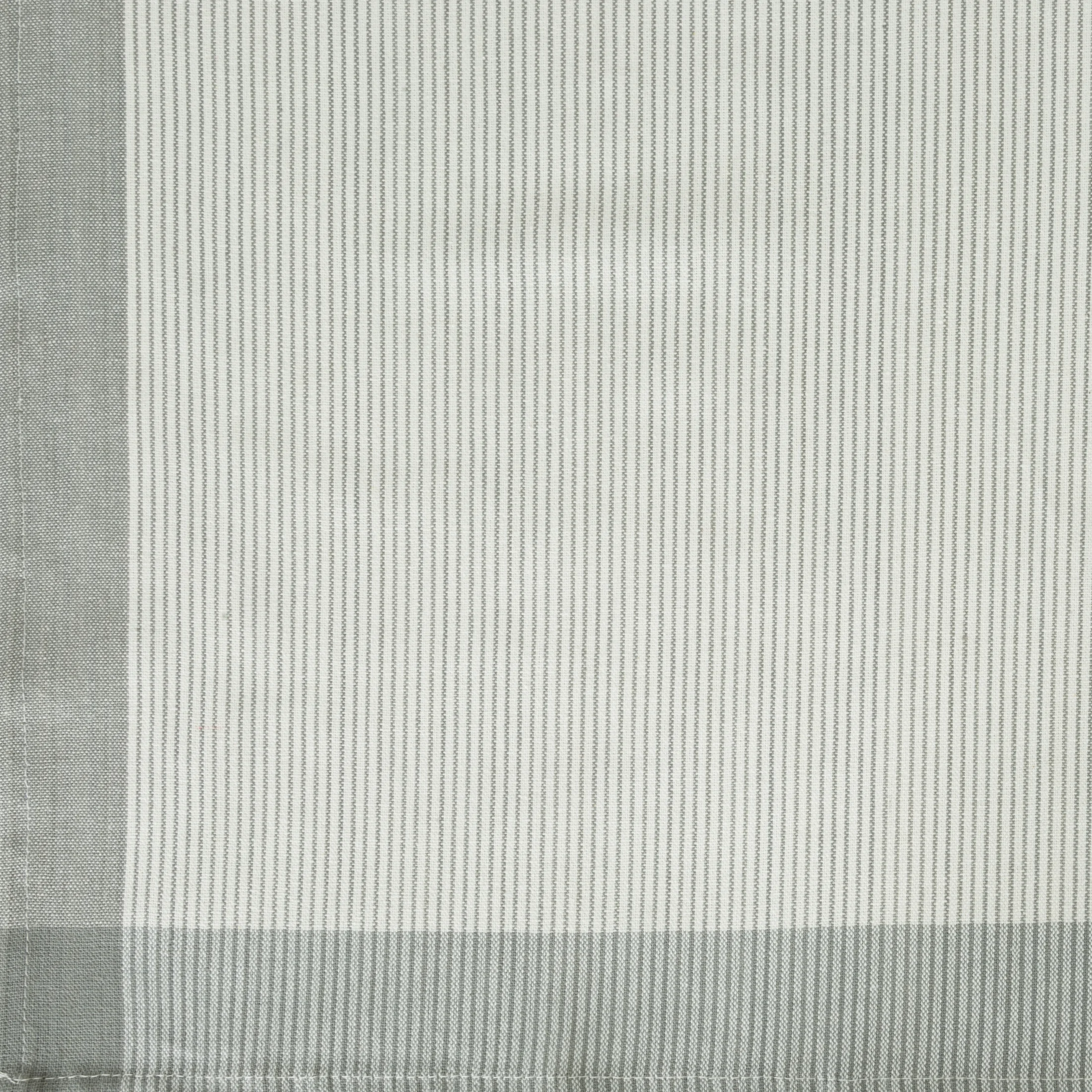 Ściereczka kuchenna 50x70 cm bawełniana kolor szary,biały zdobiona pasami 200 g/m2 OLIVIA Eurofirany