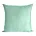 Poszewka na poduszkę 40x40 cm z satyny bawełnianej miętowa NOVA Eurofirany