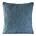 Poszewka na poduszkę 45x45 cm z miękkiej tkaniny barankowej niebieska BUKLA Eurofirany