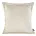 Poszewka na poduszkę 45x45 cm welwetowa z ozdobnymi brzegami kremowa RIA DIVA LINE Eurofirany