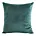 Poszewka na poduszkę 40x40 cm welwetowa ciemnoturkusowa PIERRE Eurofirany
