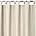 Zasłona jasnobeżowa z wodoodpornej tkaniny idealna do ogrodu i na taras 155x260 cm szelki/rzep GARDEN Eurofirany