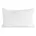 Poszewka na poduszkę 30x50 cm biała z miękkiej futrzanej tkaniny NINA Eurofirany