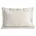 Poszewka na poduszkę  40x60 cm z szenilowej tkaniny kremowa w drobne prążki Eva Minge Elegante Eurofirany