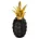 Figurka czarno-złota ananas średnica 10x25 cm ESTEL Eurofirany