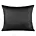 Poszewka na poduszkę 50x70 cm z satyny bawełnianej czarna DINA Eurofirany