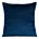 Poszewka na poduszkę 45x45 cm welwetowa o delikatnym połysku gładka granatowa GAJA 1 Eurofirany