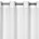 Zasłona biała z matowego welwetu 140x250 cm przelotka MILO Eurofirany