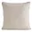 Poszewka na poduszkę 45x45 cm jasnobeżowa z szenilowej tkaniny - VANI Eurofirany