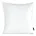Poszewka na poduszkę 45x45 cm welwetowa z ozdobnym geometrycznym przeszywanym wzorem biała NALA EUROFIRANY PREMIUM