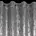 Zasłona stalowo, srebrzysta zdobiona błyszczącym wzorem z tkaniny zaciemniającej 140x250 przelotka ELISE Eurofirany
