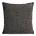 Poszewka na poduszkę 50x50 cm z miękkiej tkaniny barankowej grafitowa BUKLA Eurofirany